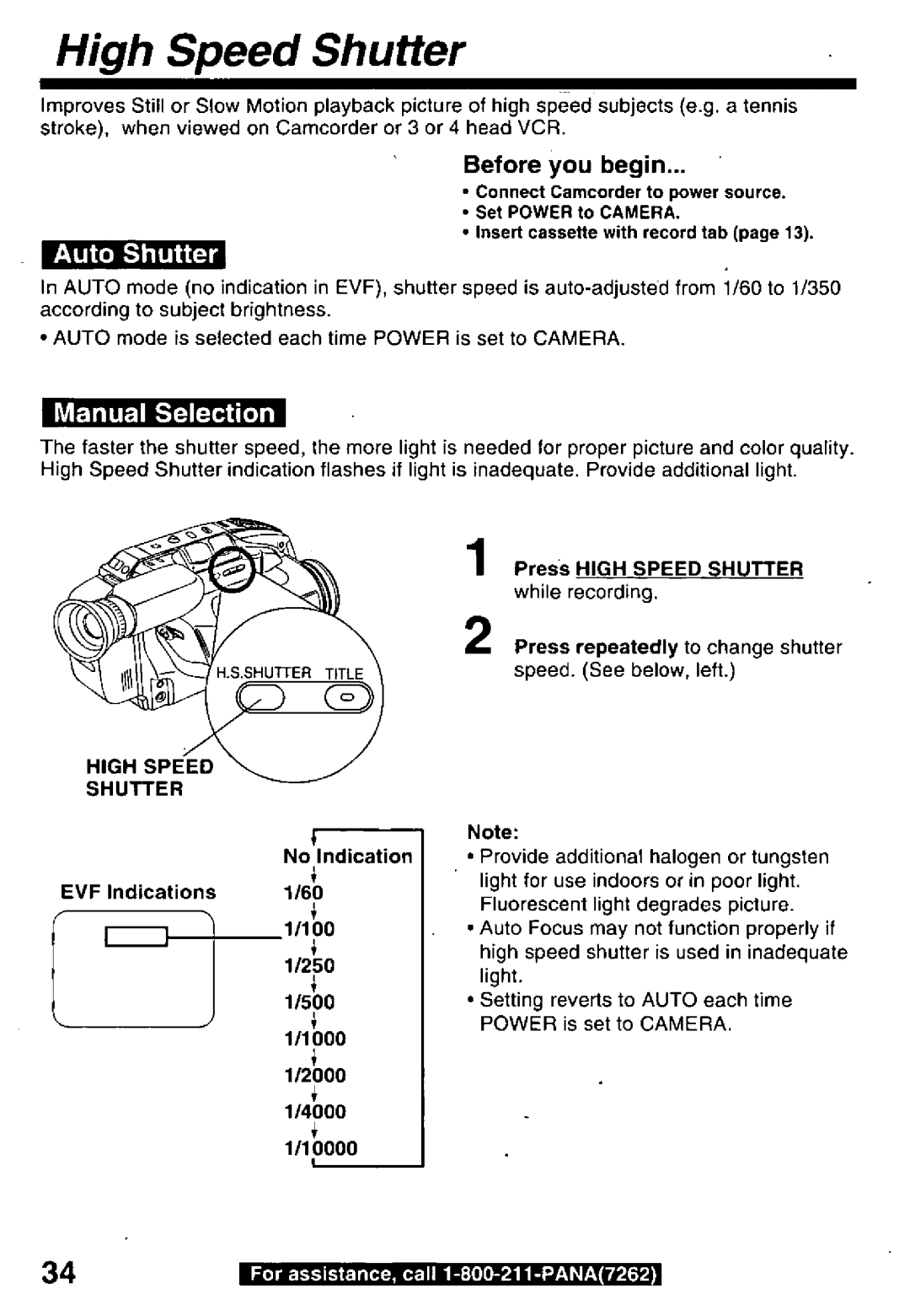 Panasonic PV-L659 manual 