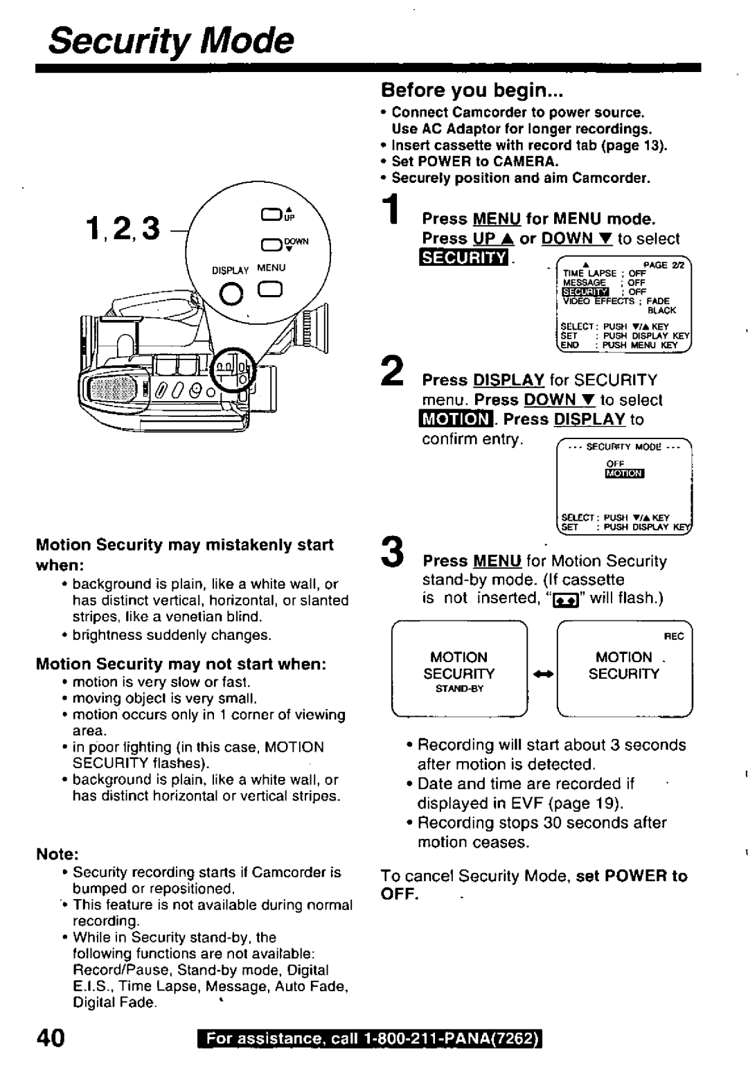 Panasonic PV-L659 manual 