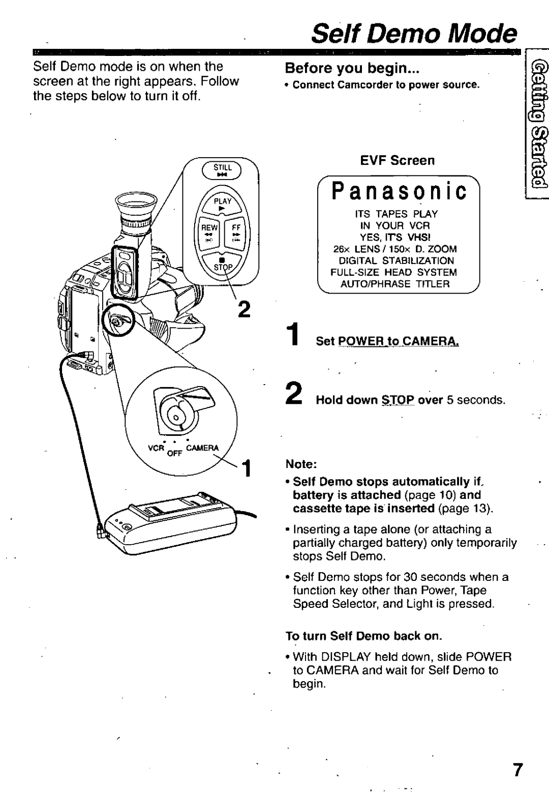 Panasonic PV-L659 manual 