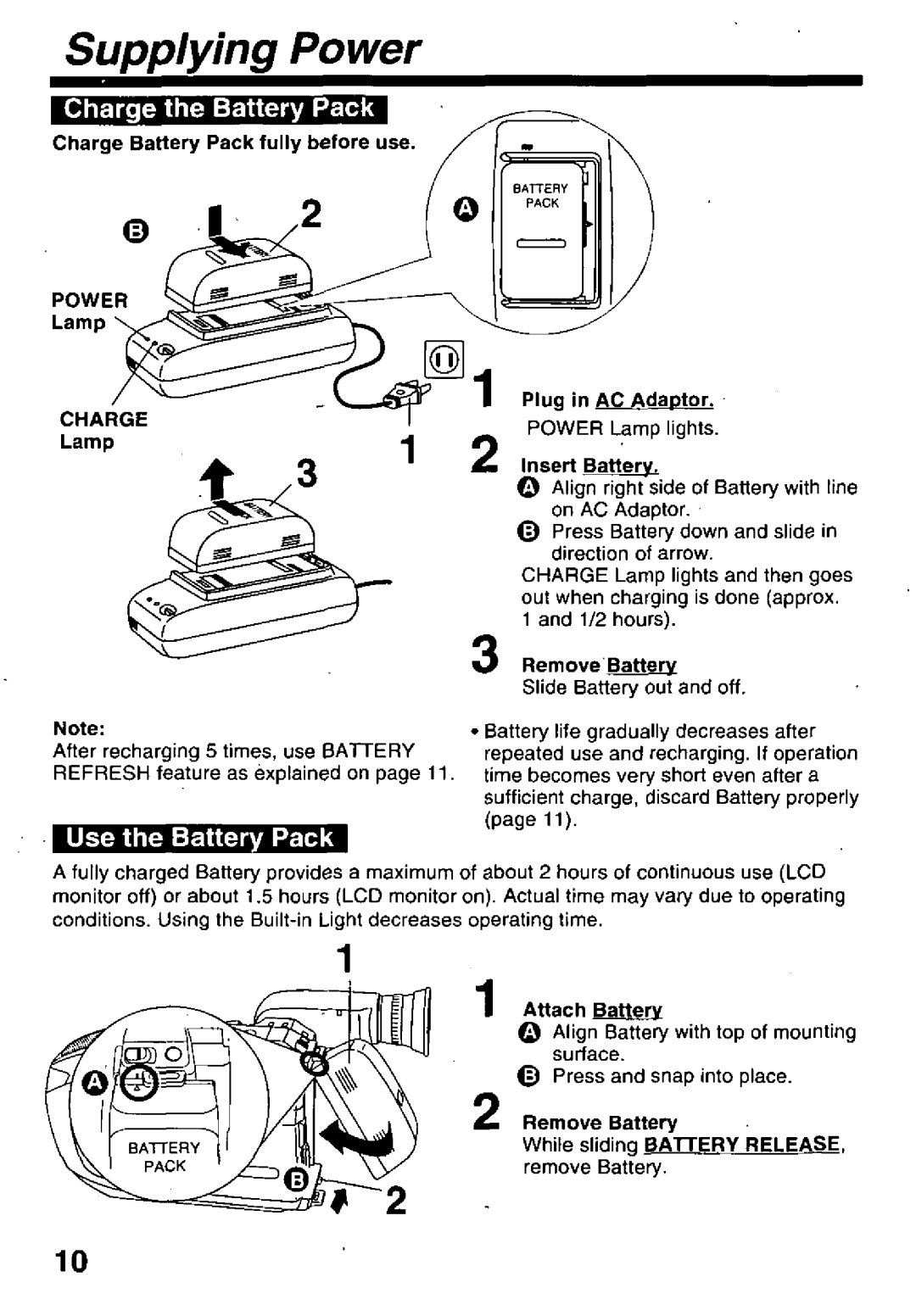 Panasonic PV-L679 manual 