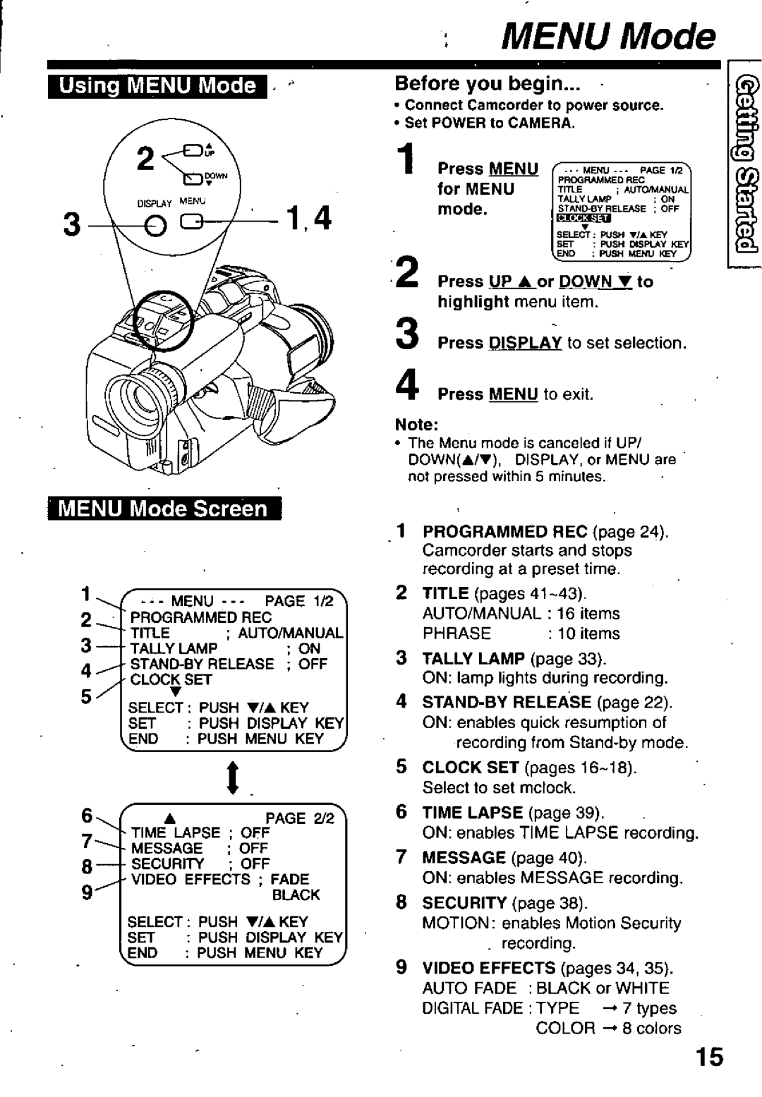 Panasonic PV-L679 manual 