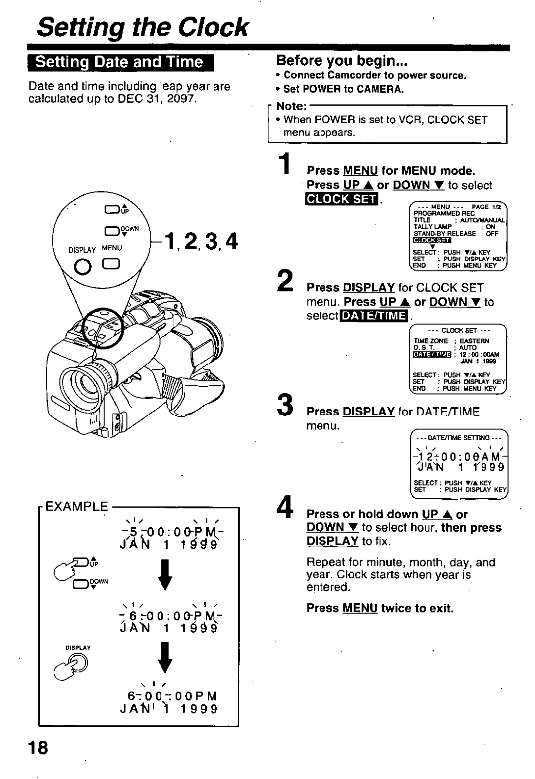 Panasonic PV-L679 manual 