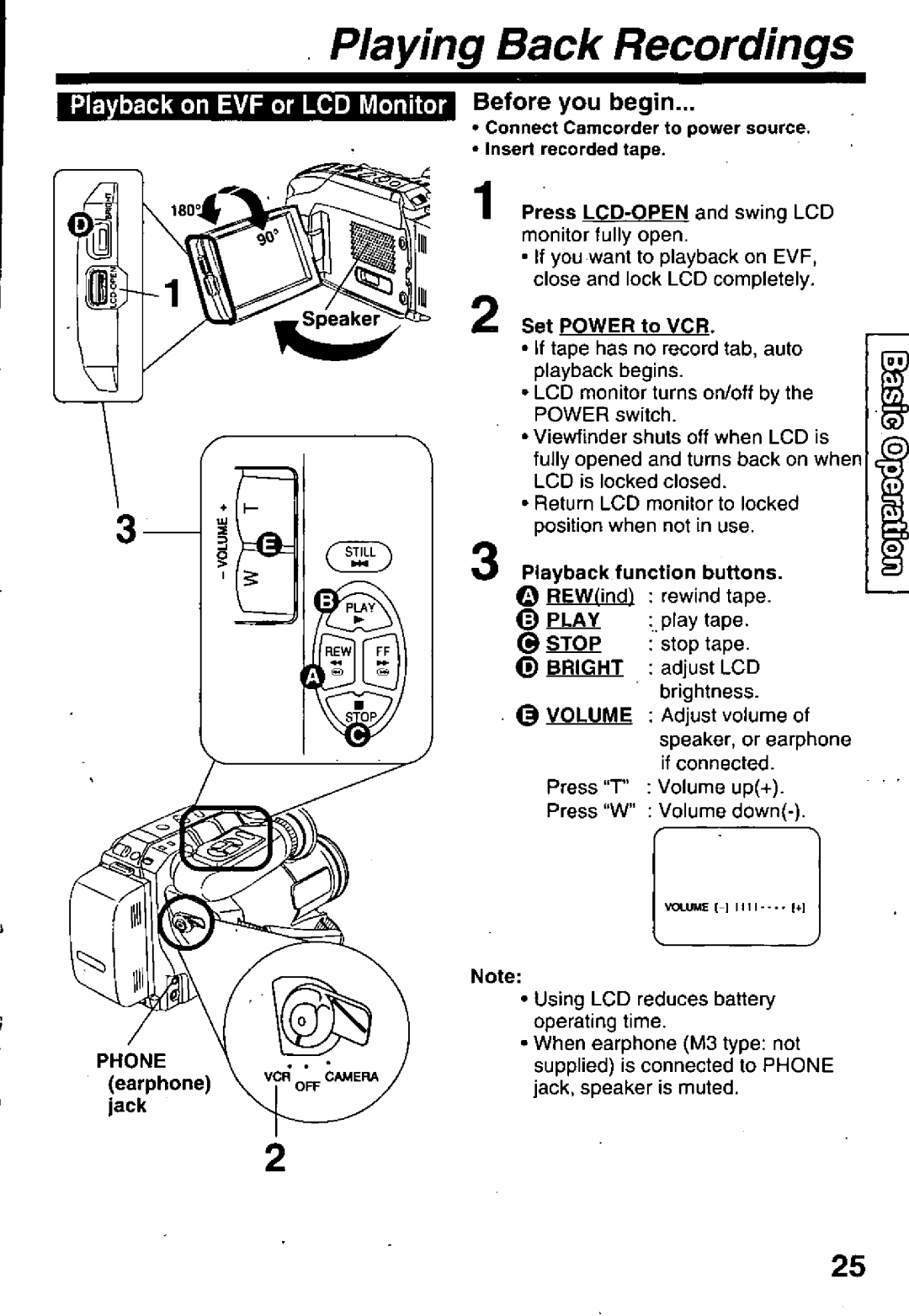 Panasonic PV-L679 manual 