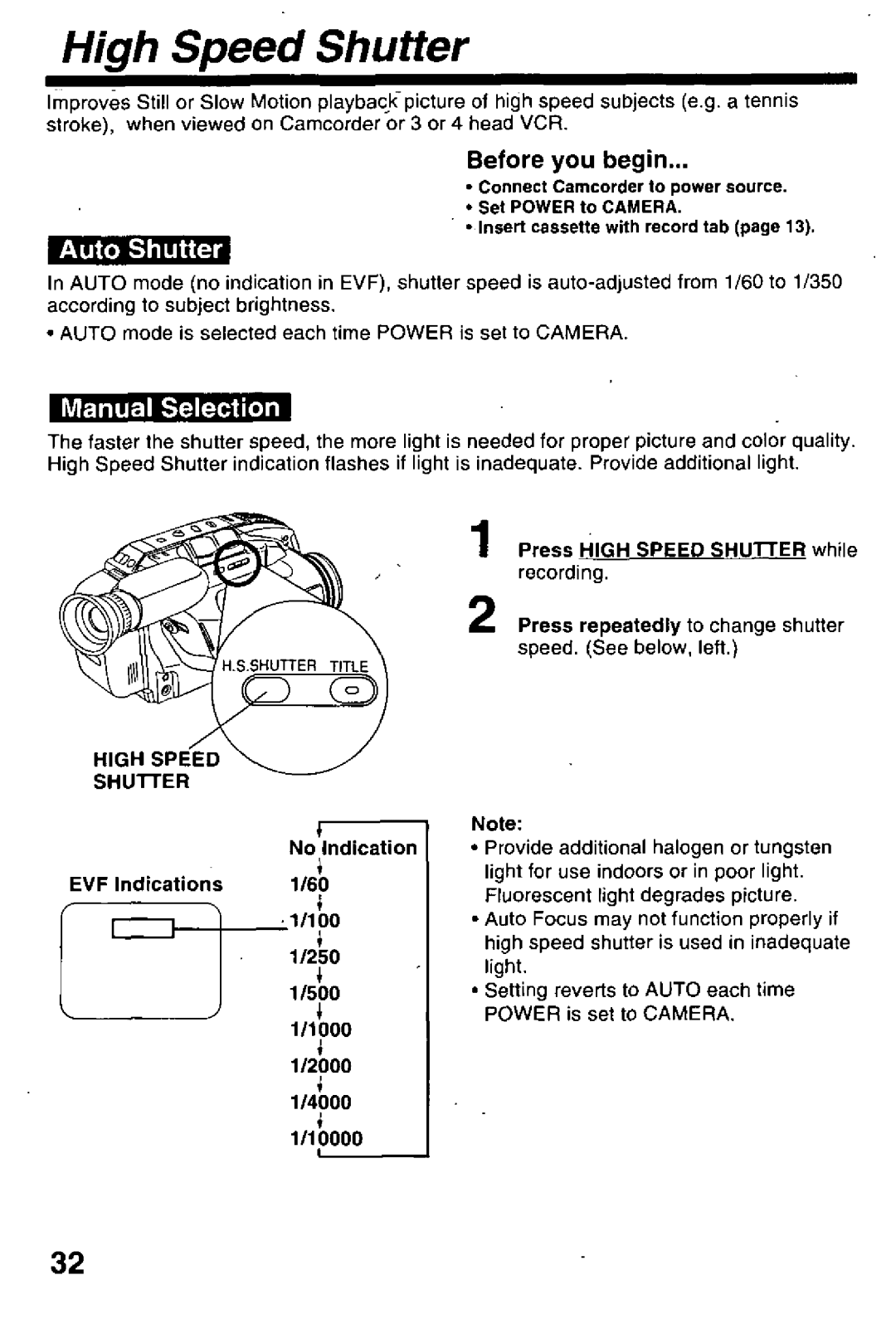 Panasonic PV-L679 manual 