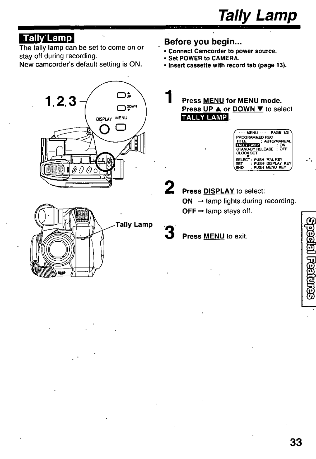 Panasonic PV-L679 manual 