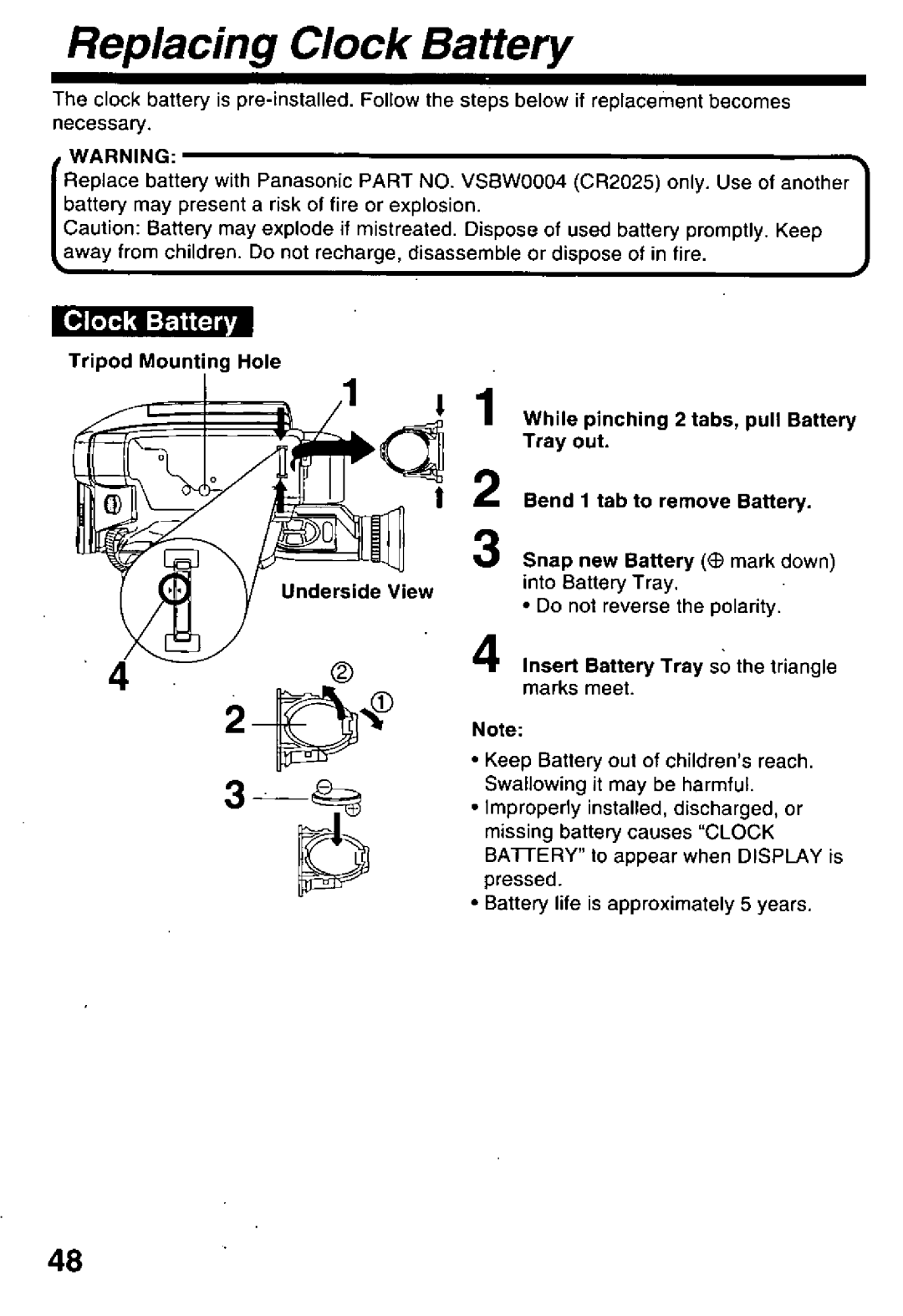 Panasonic PV-L679 manual 