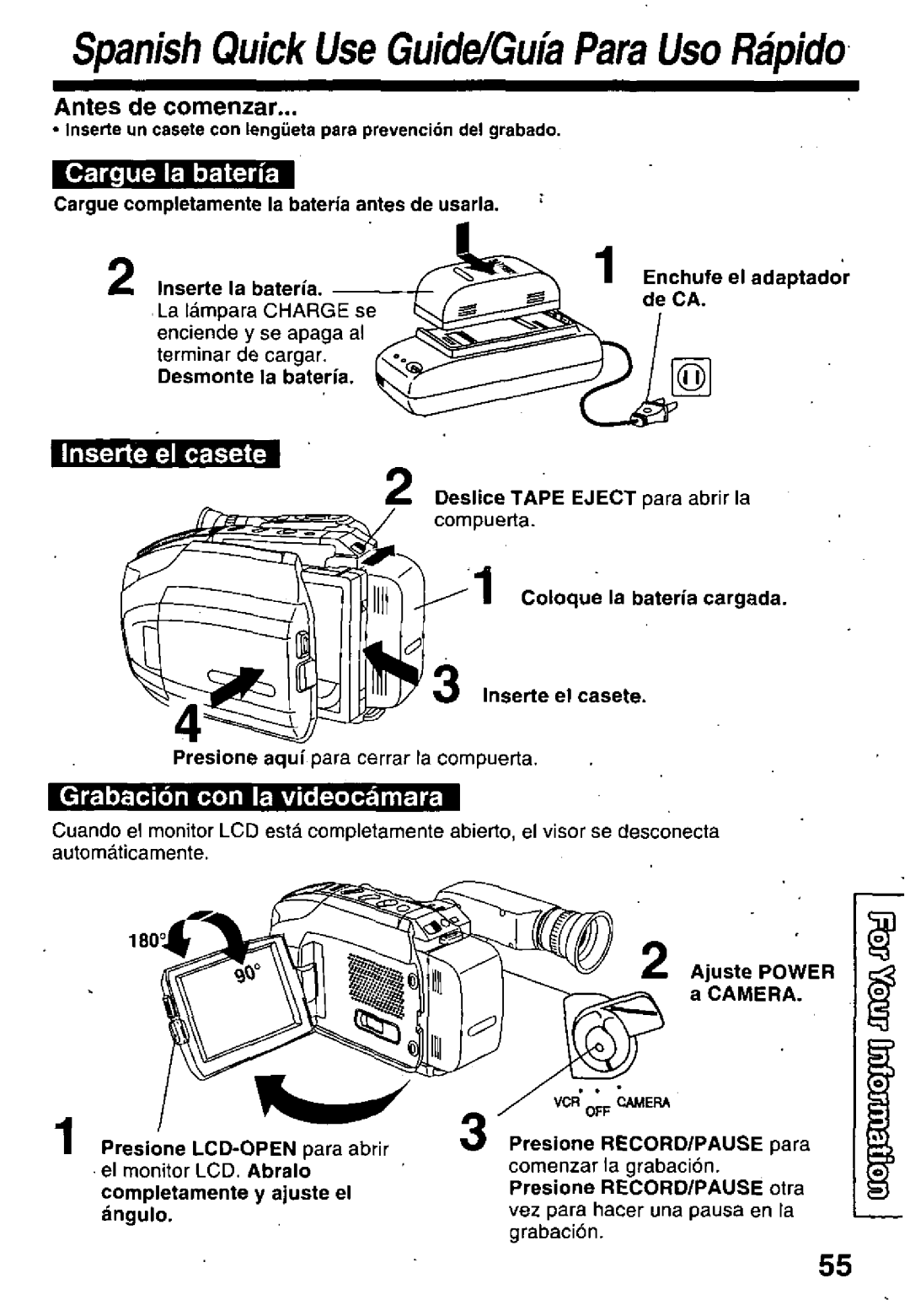 Panasonic PV-L679 manual 