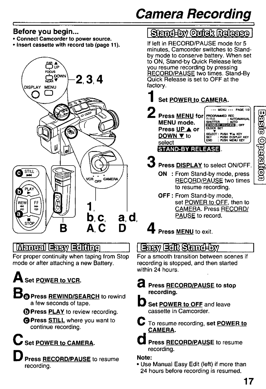 Panasonic PV-L581, PV-L681 manual 