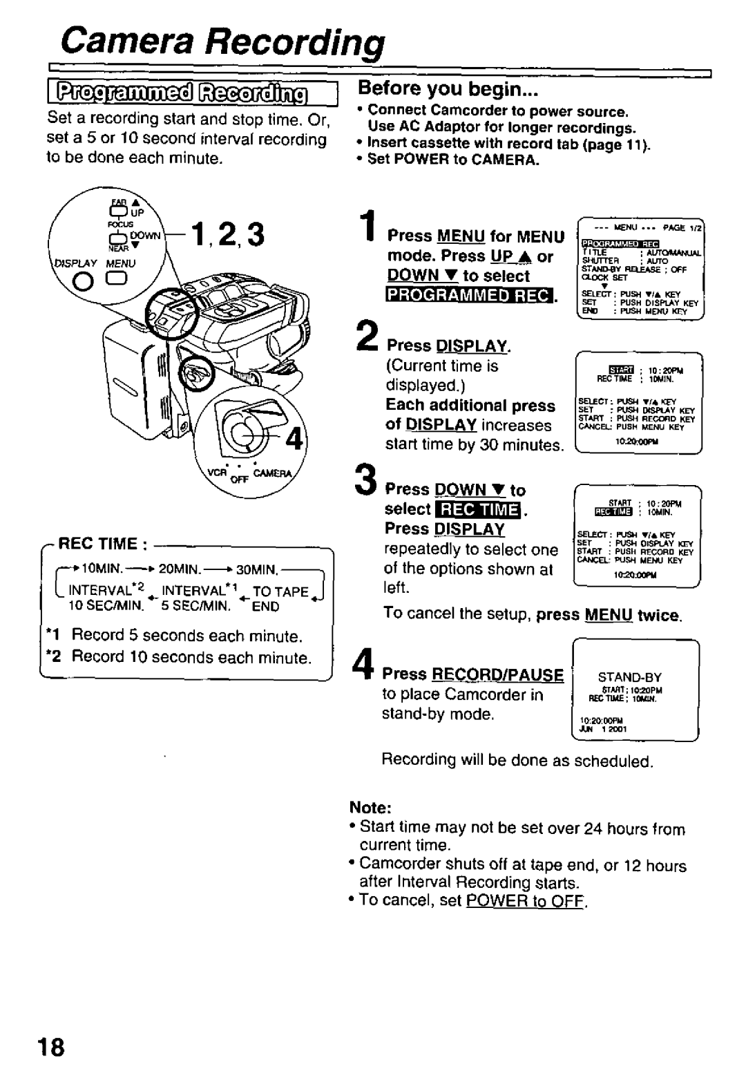 Panasonic PV-L681, PV-L581 manual 