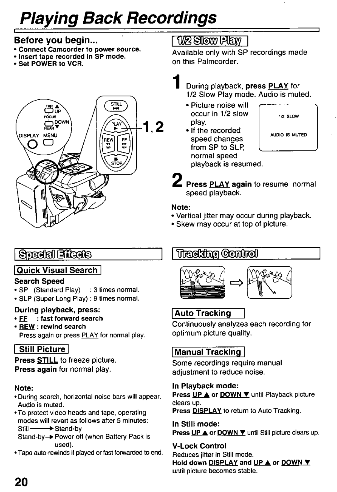 Panasonic PV-L681, PV-L581 manual 