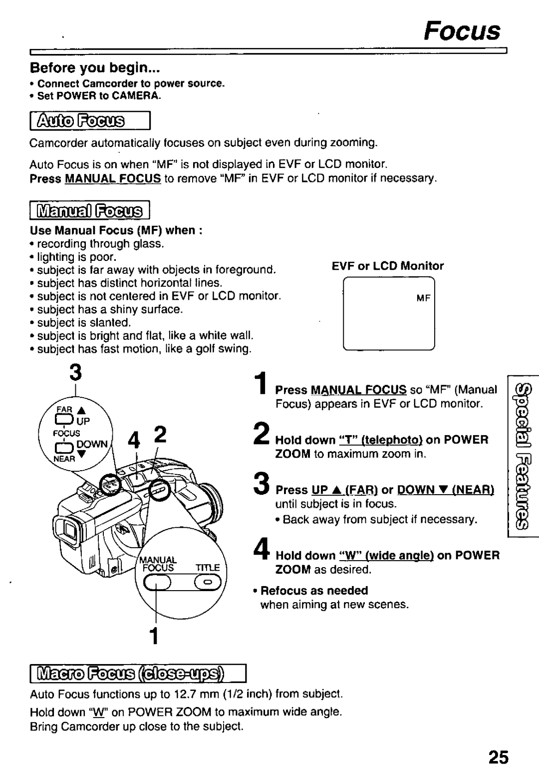 Panasonic PV-L581, PV-L681 manual 