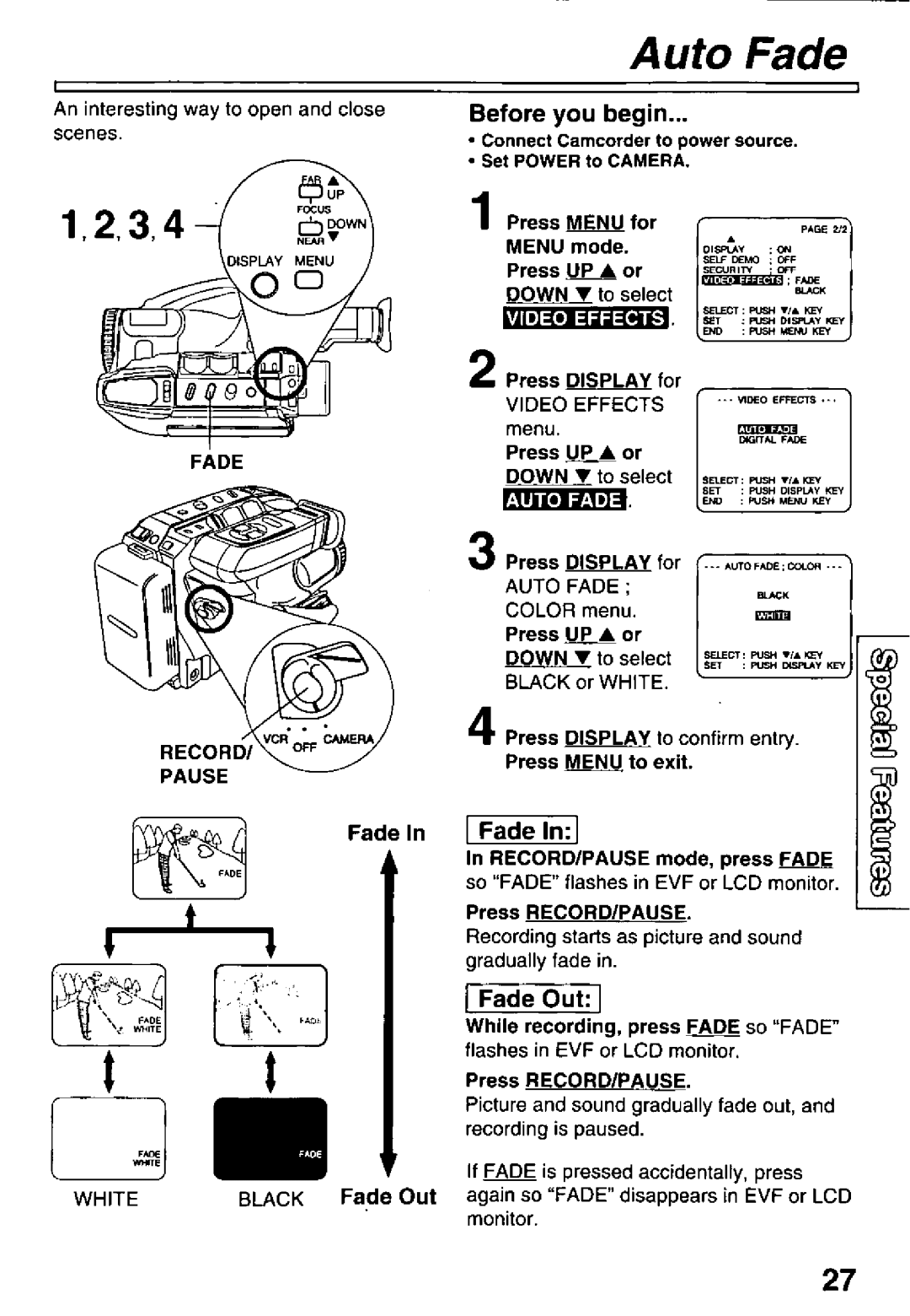 Panasonic PV-L581, PV-L681 manual 