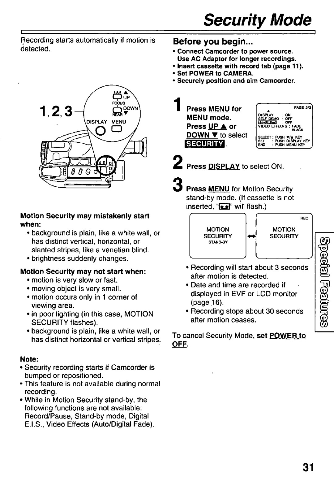 Panasonic PV-L581, PV-L681 manual 