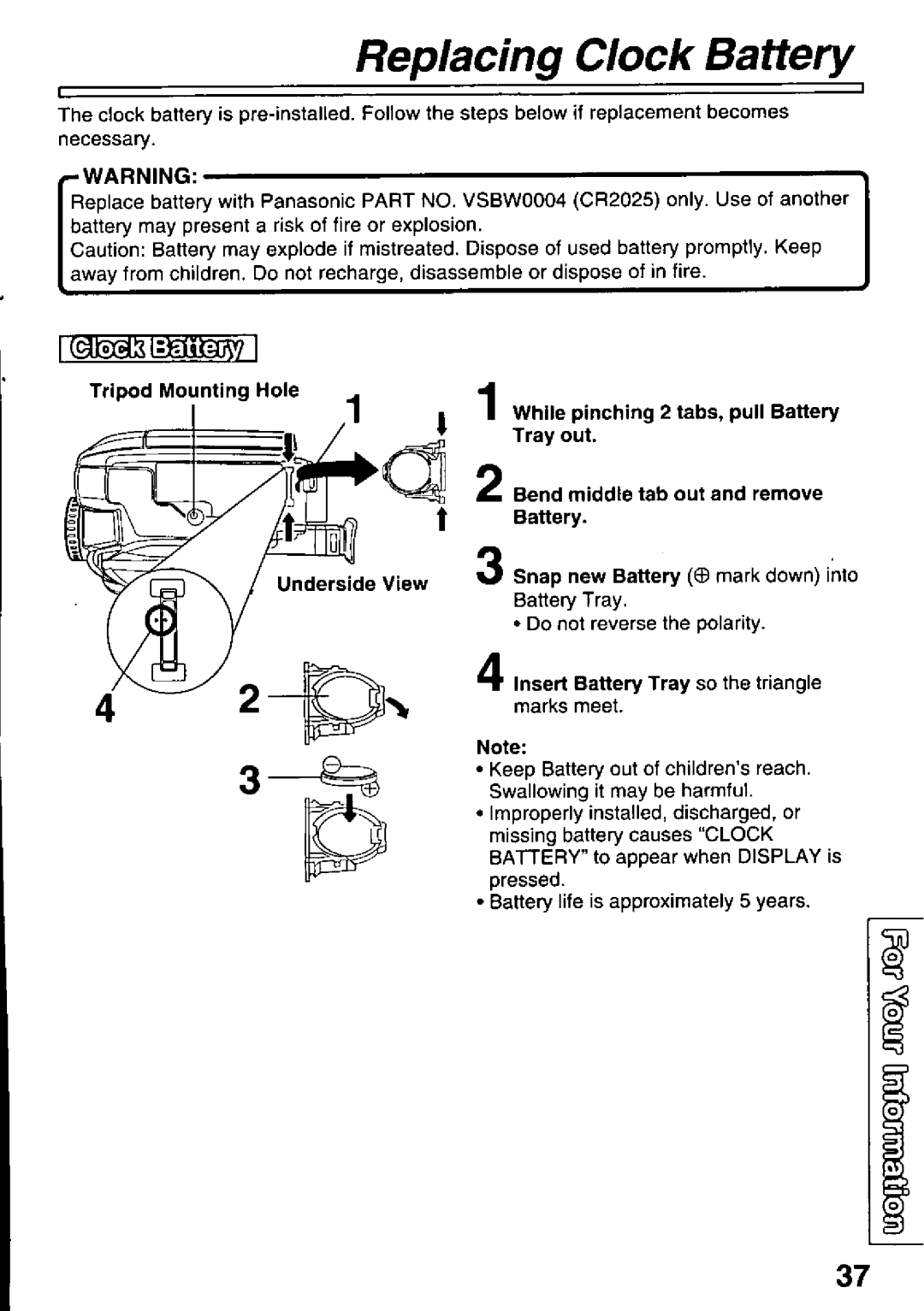 Panasonic PV-L581, PV-L681 manual 