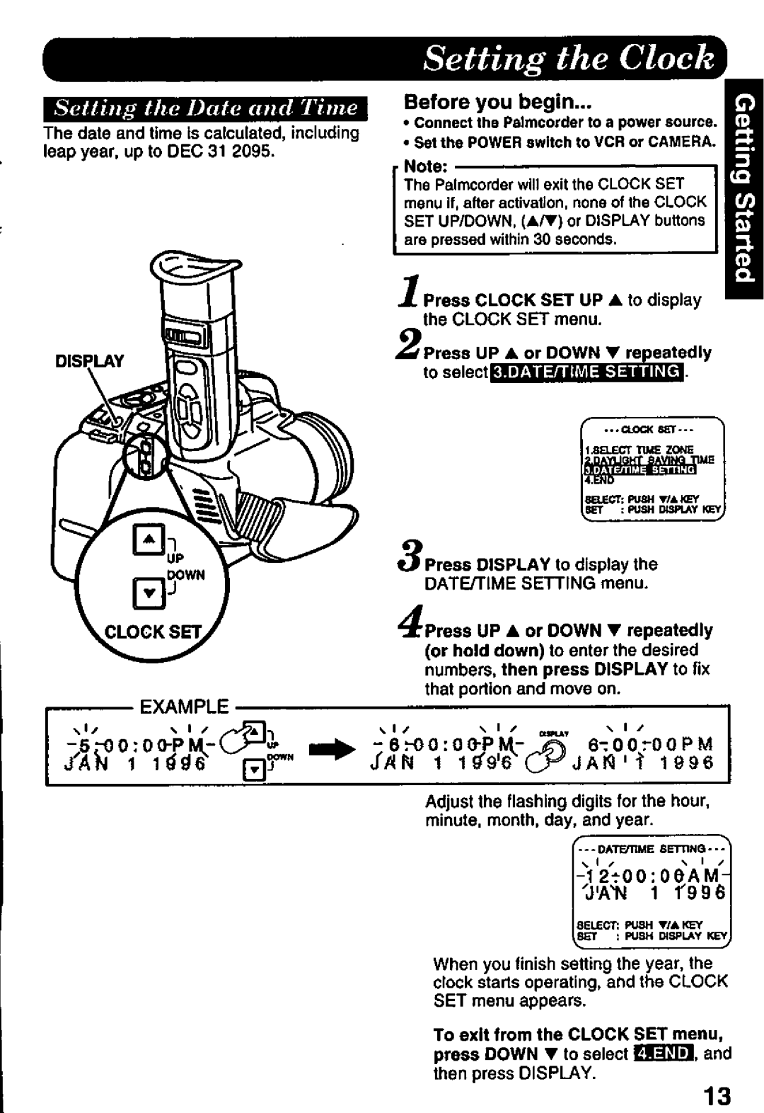 Panasonic PV-L757 manual 