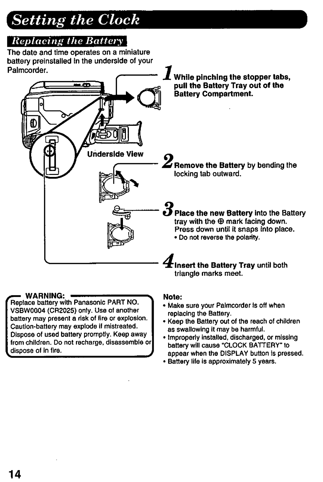 Panasonic PV-L757 manual 