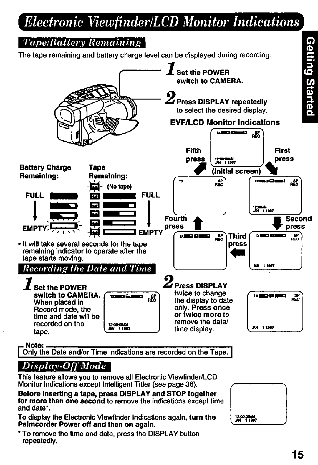 Panasonic PV-L757 manual 