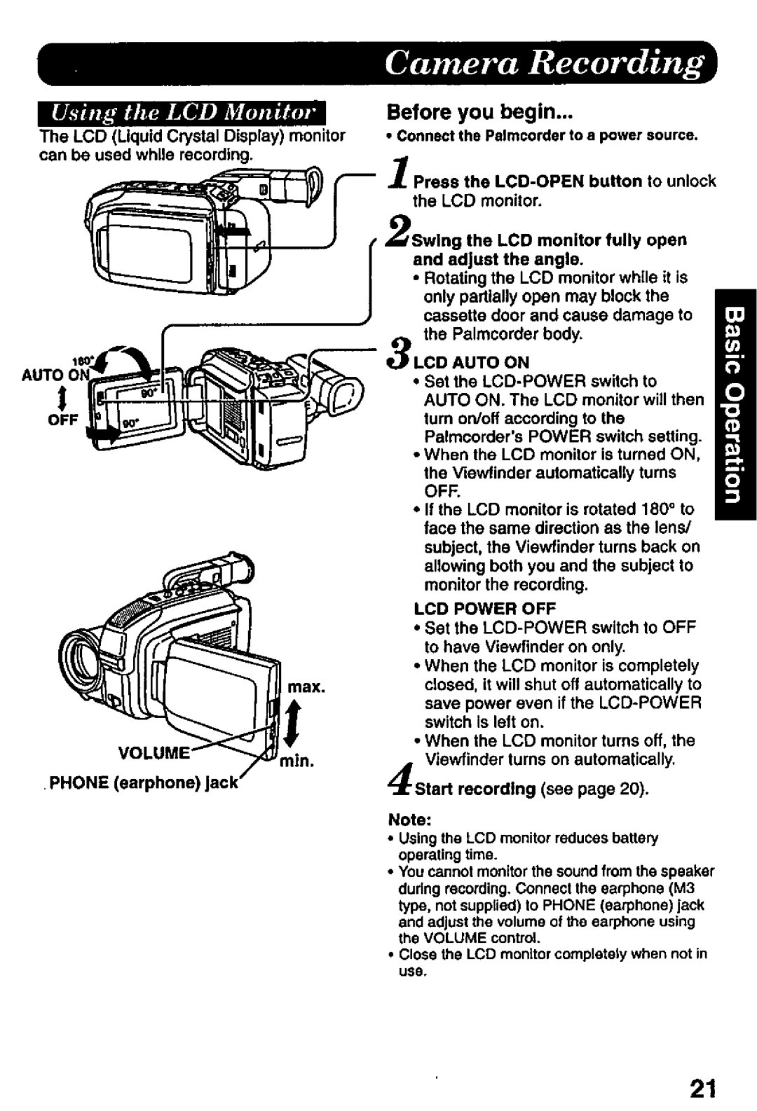 Panasonic PV-L757 manual 