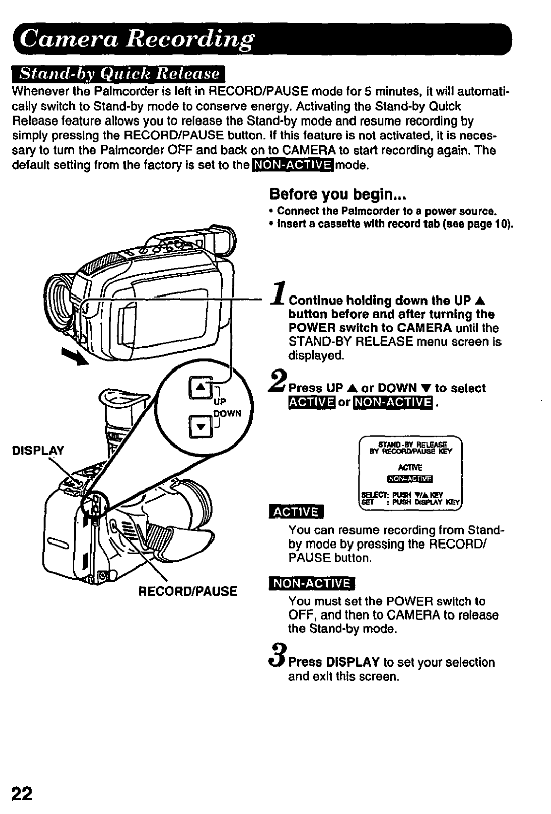 Panasonic PV-L757 manual 