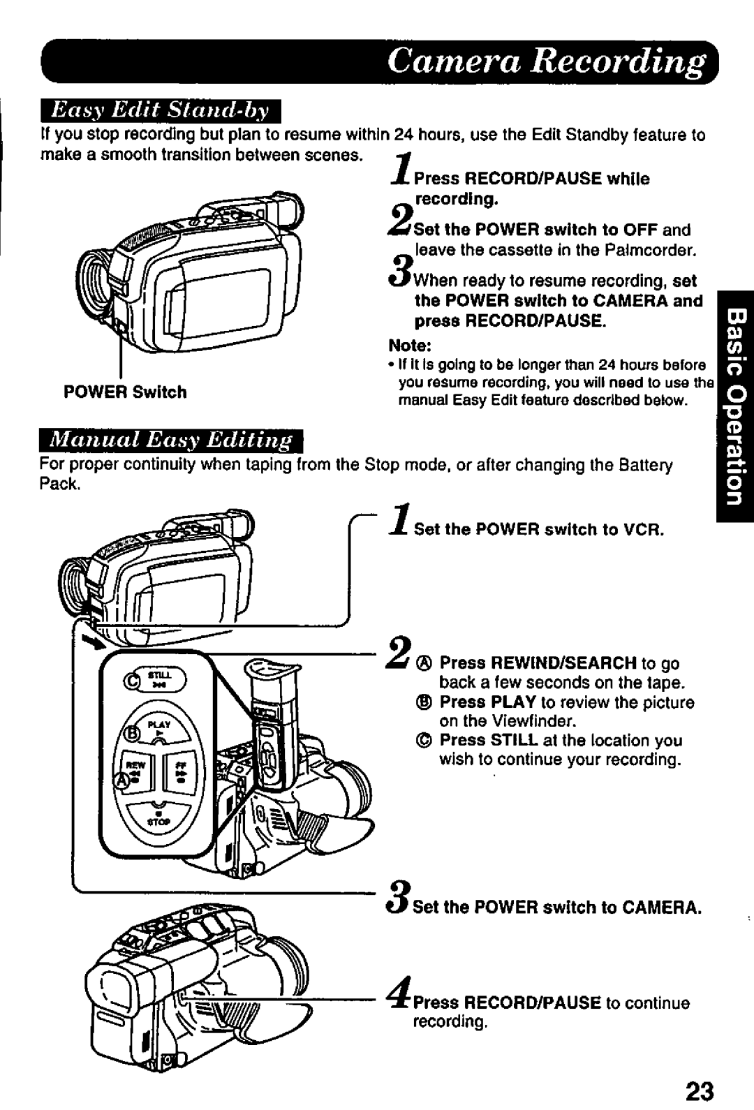 Panasonic PV-L757 manual 