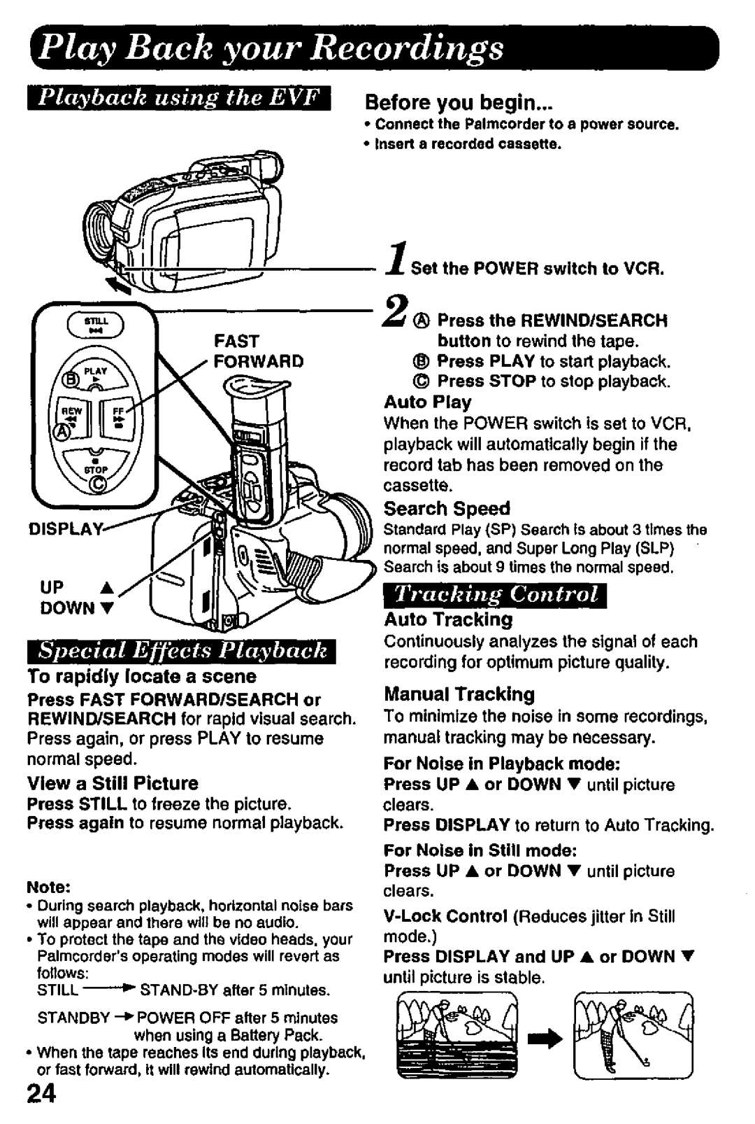 Panasonic PV-L757 manual 