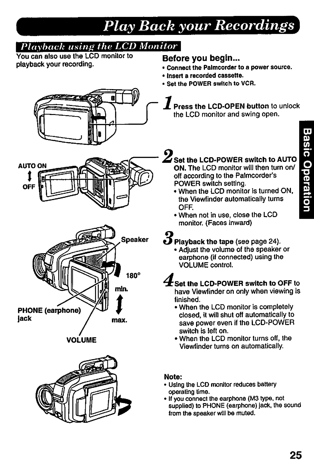 Panasonic PV-L757 manual 