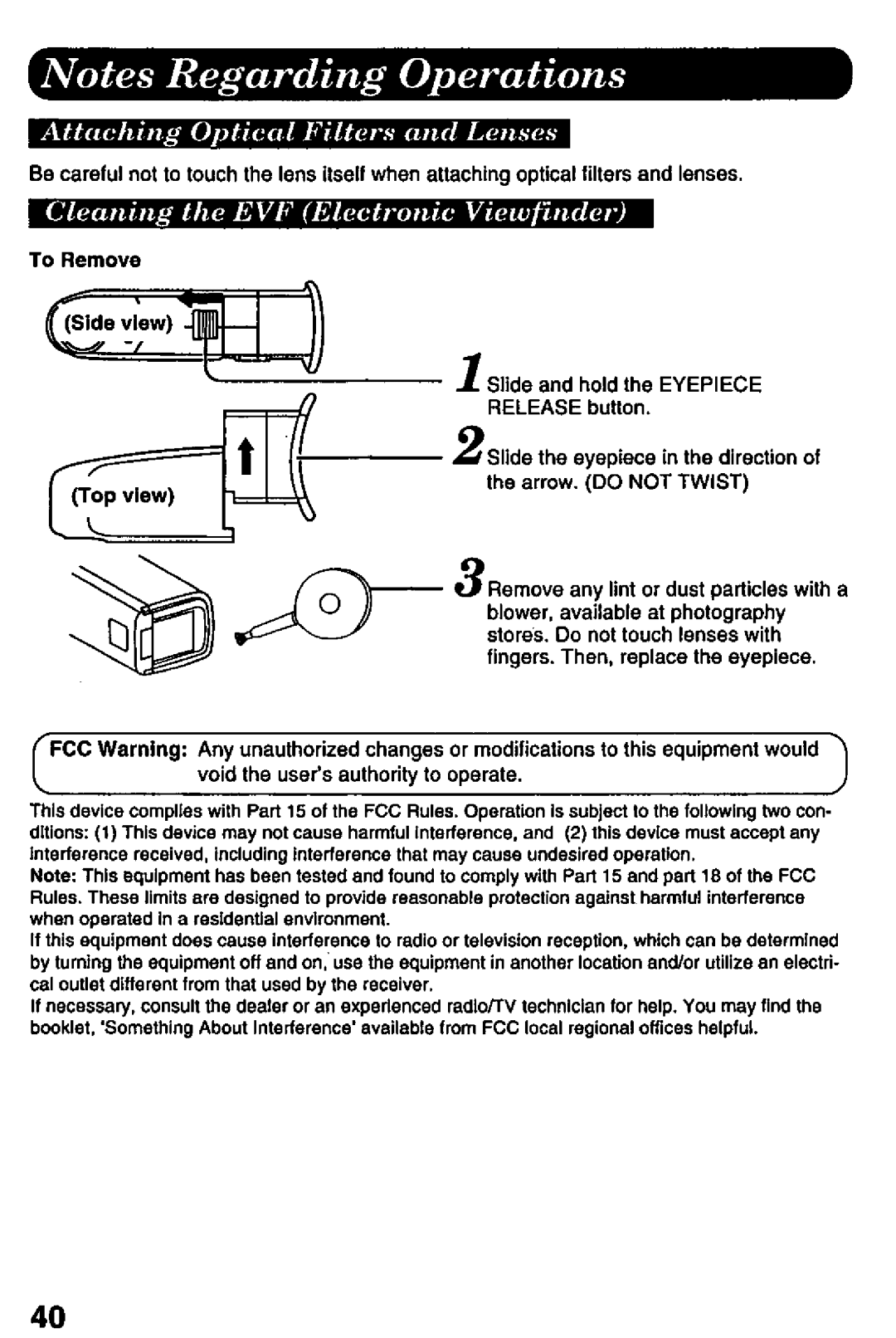 Panasonic PV-L757 manual 