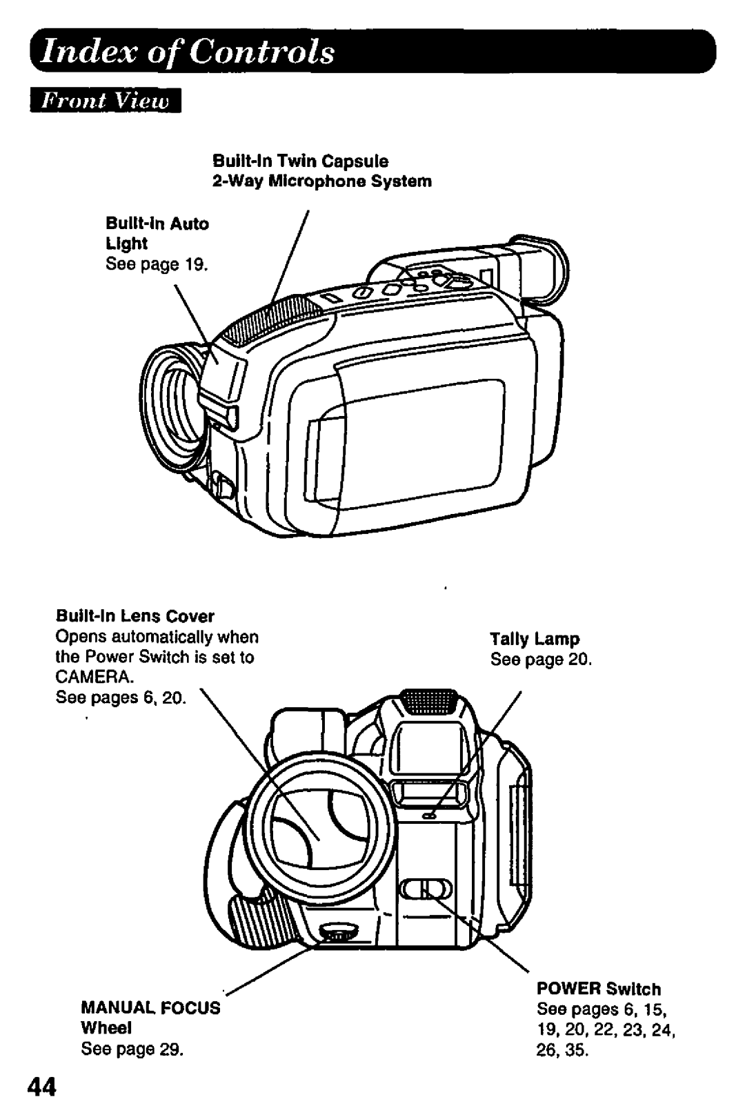 Panasonic PV-L757 manual 