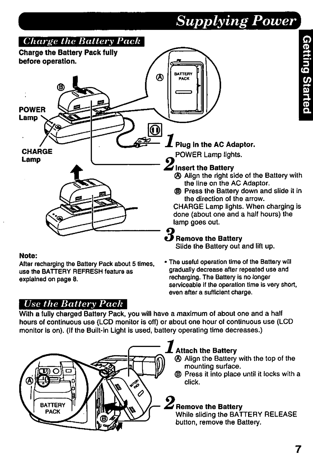 Panasonic PV-L757 manual 