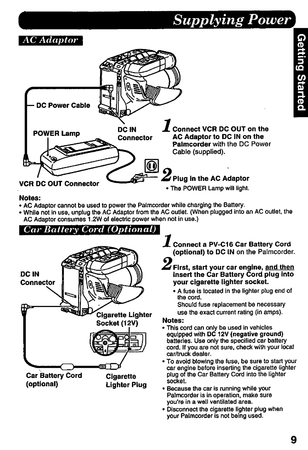 Panasonic PV-L757 manual 