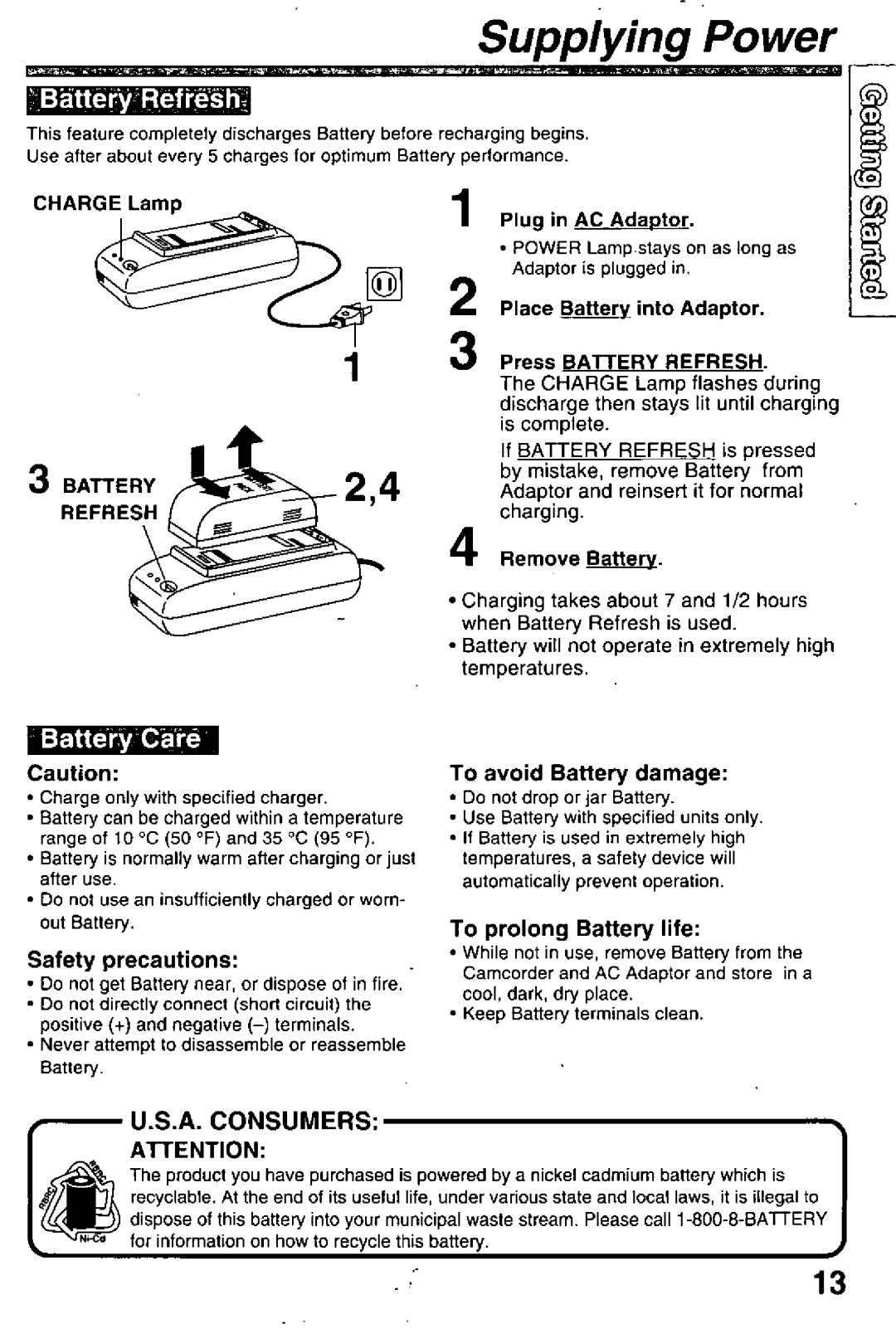 Panasonic PV-L780 manual 