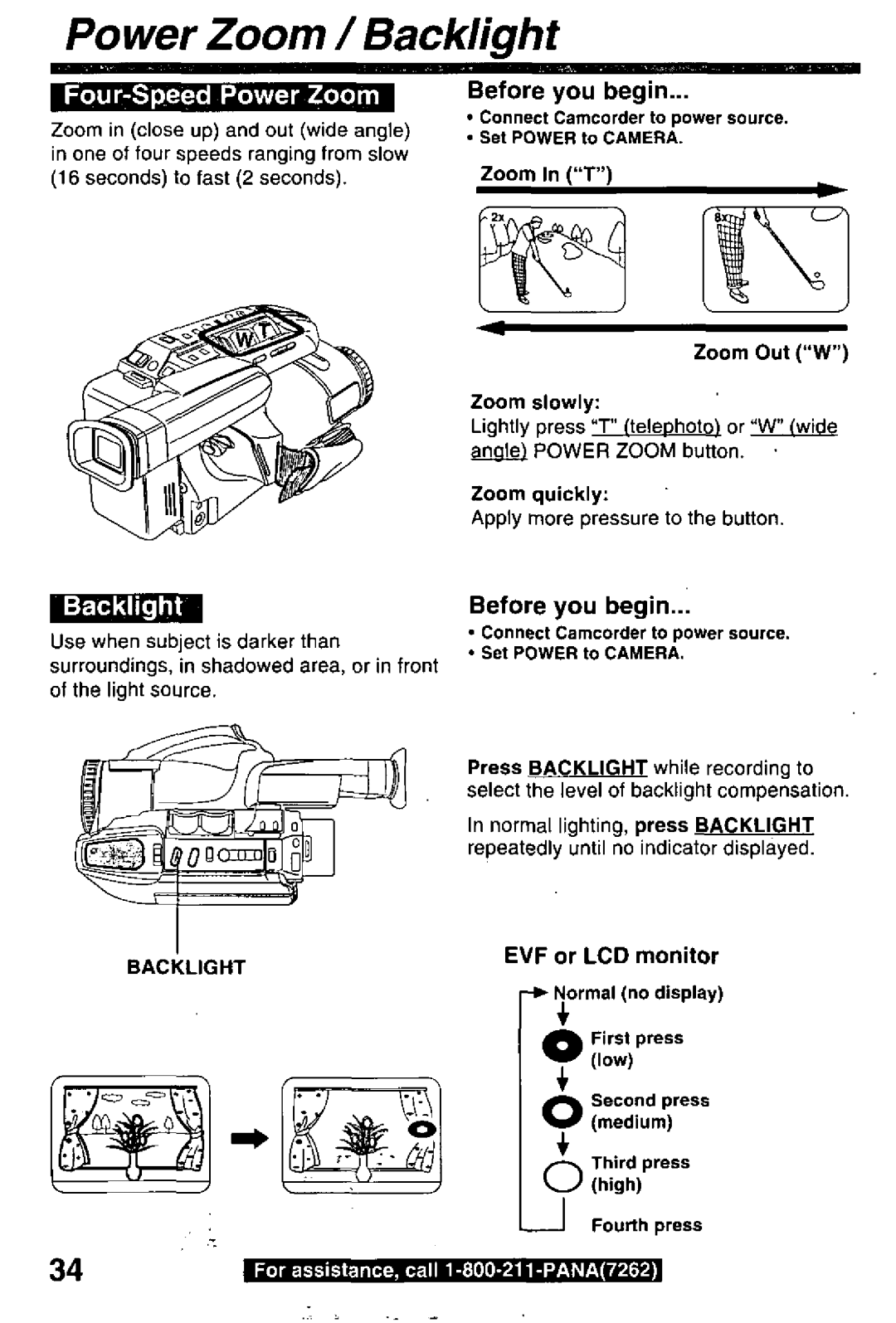 Panasonic PV-L780 manual 