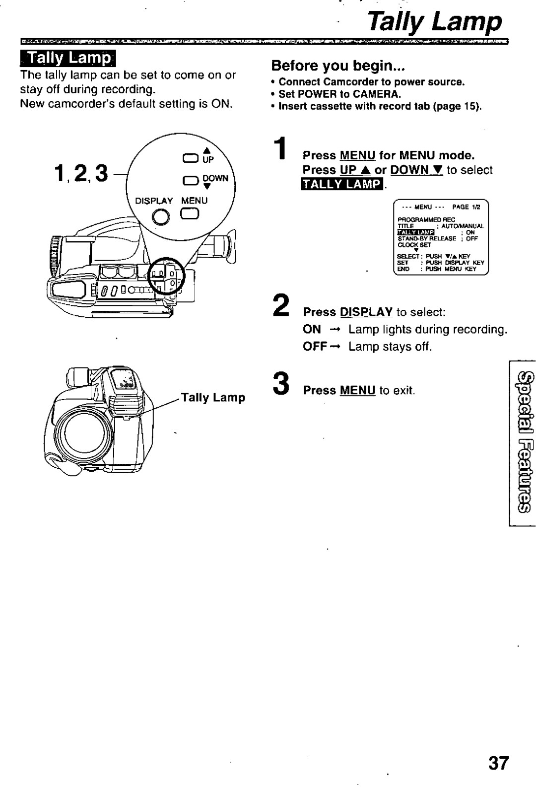 Panasonic PV-L780 manual 