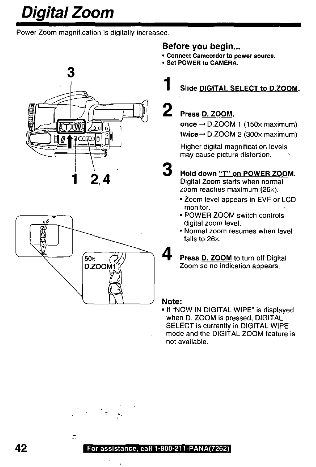 Panasonic PV-L780 manual 