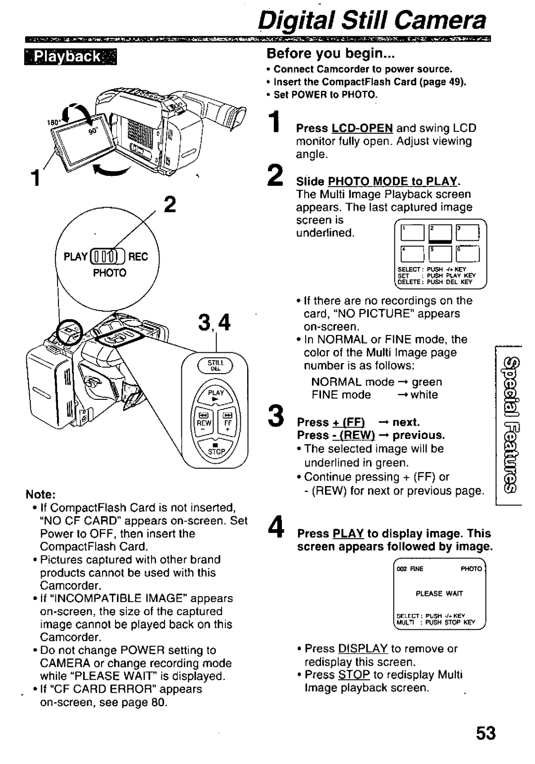 Panasonic PV-L780 manual 