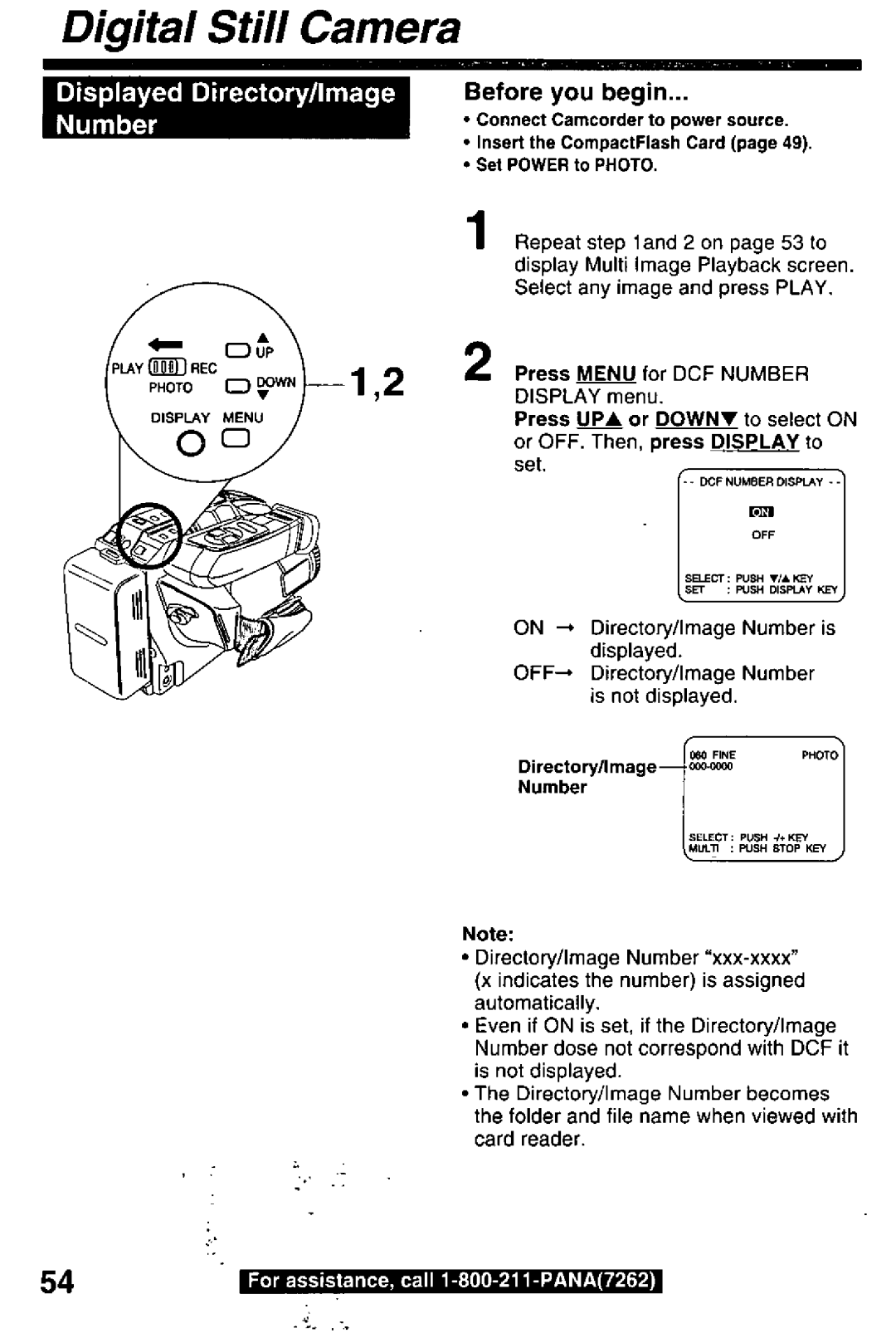 Panasonic PV-L780 manual 