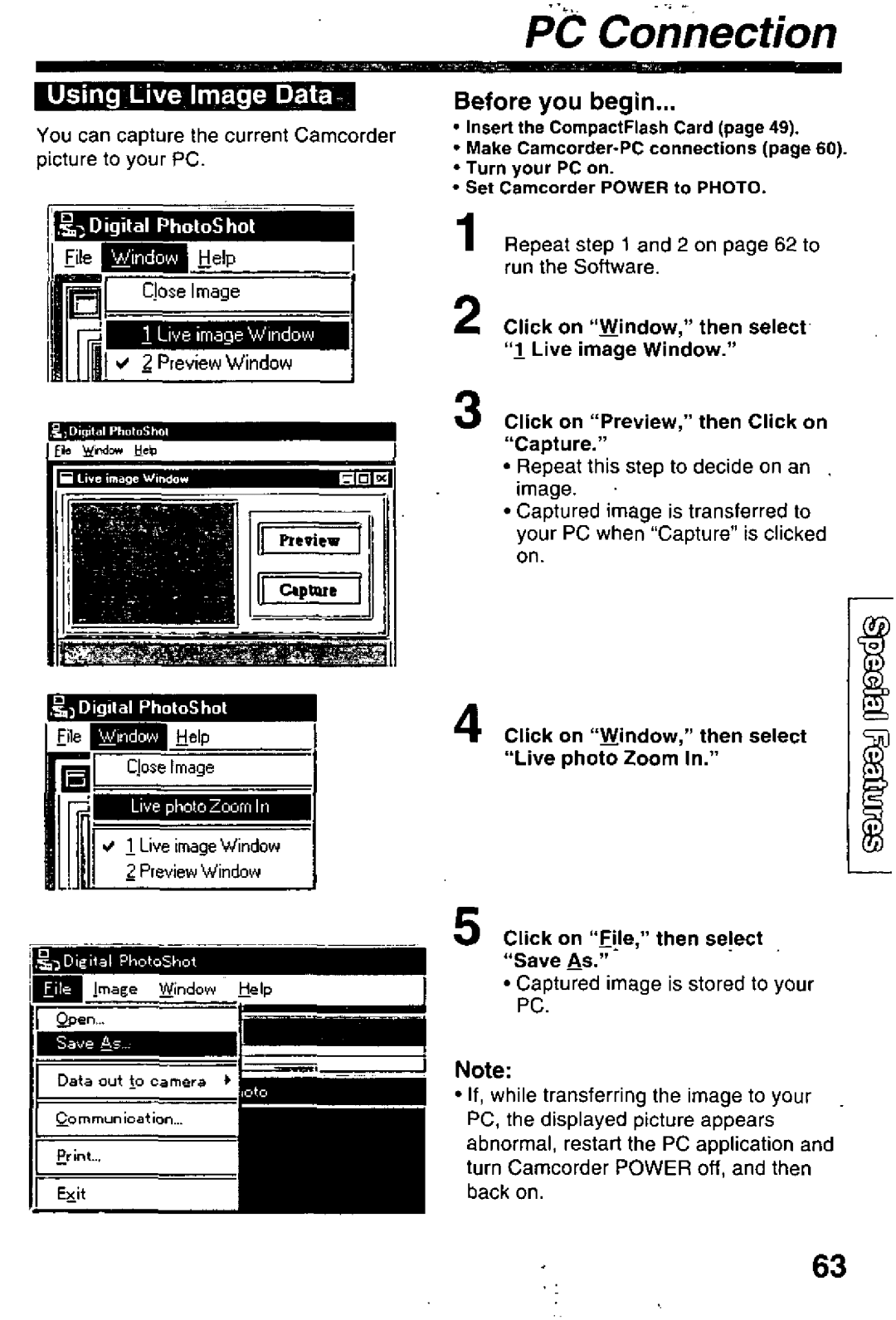 Panasonic PV-L780 manual 