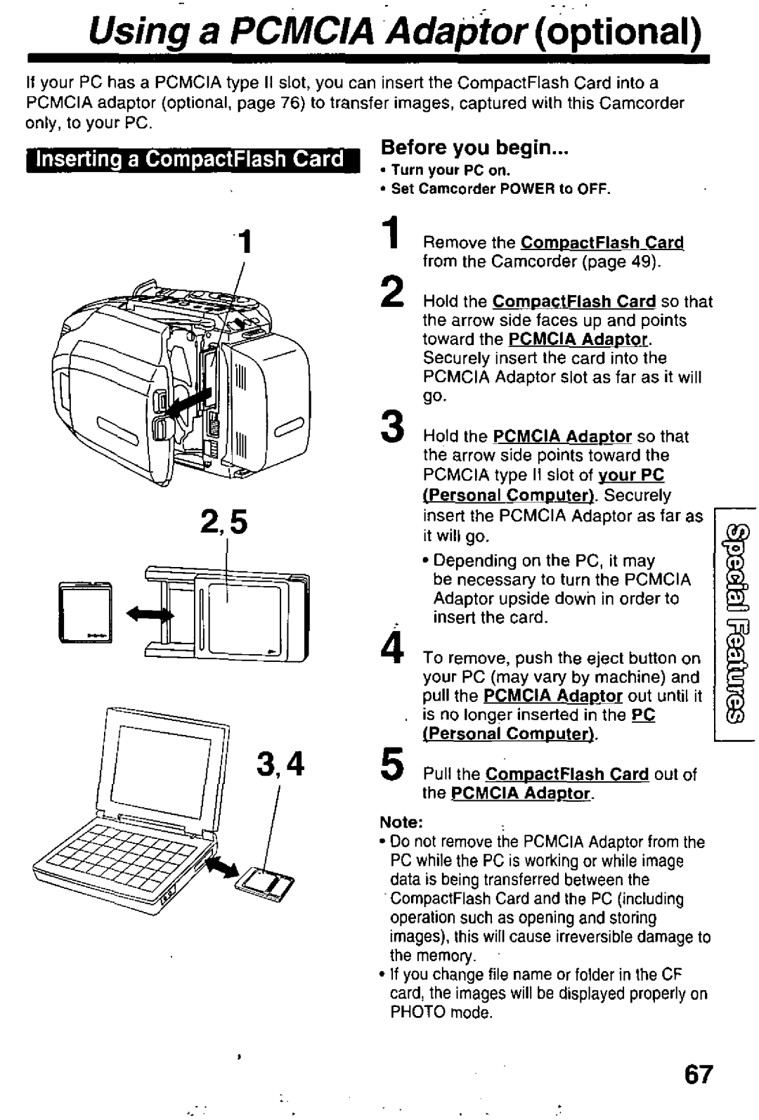 Panasonic PV-L780 manual 