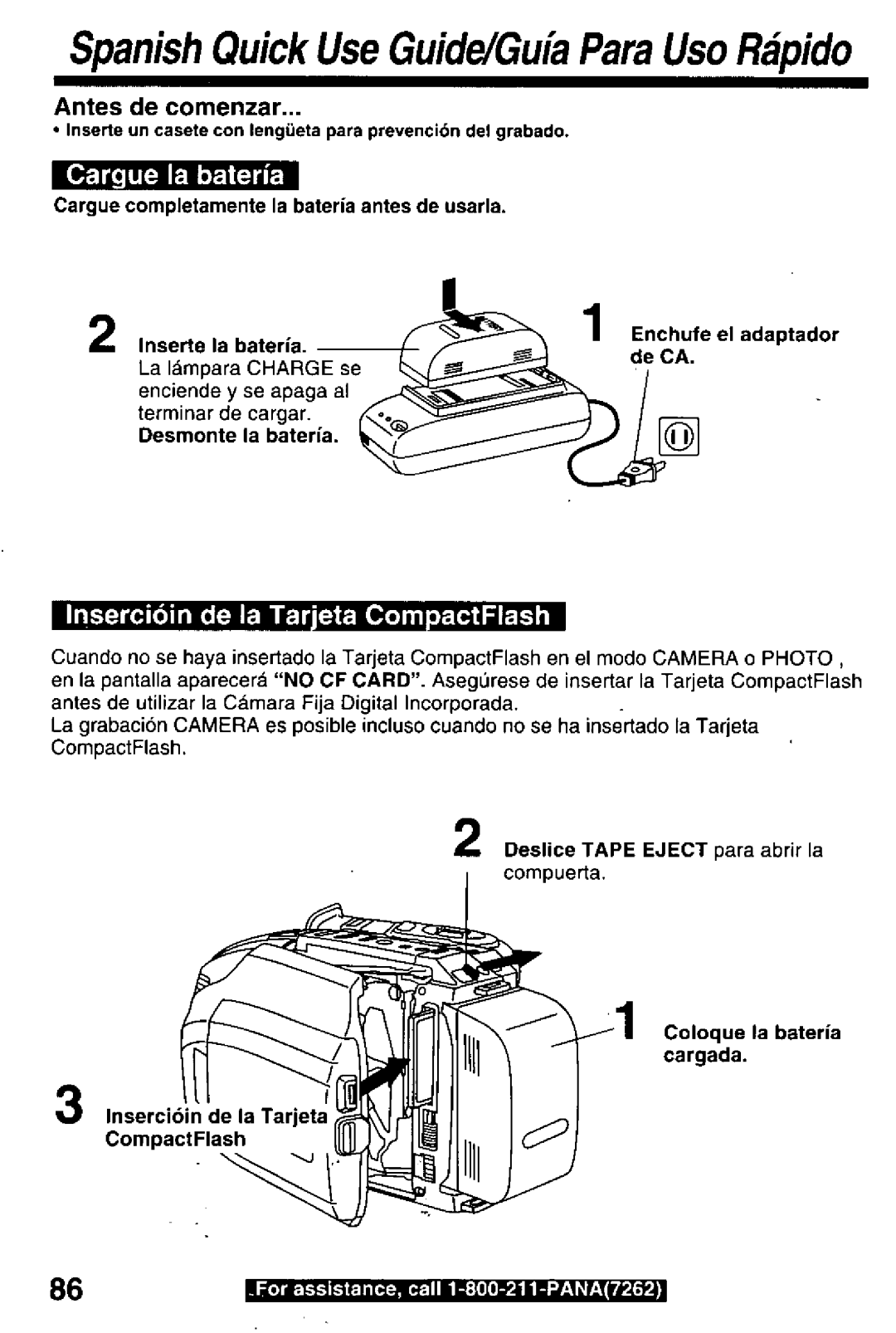 Panasonic PV-L780 manual 