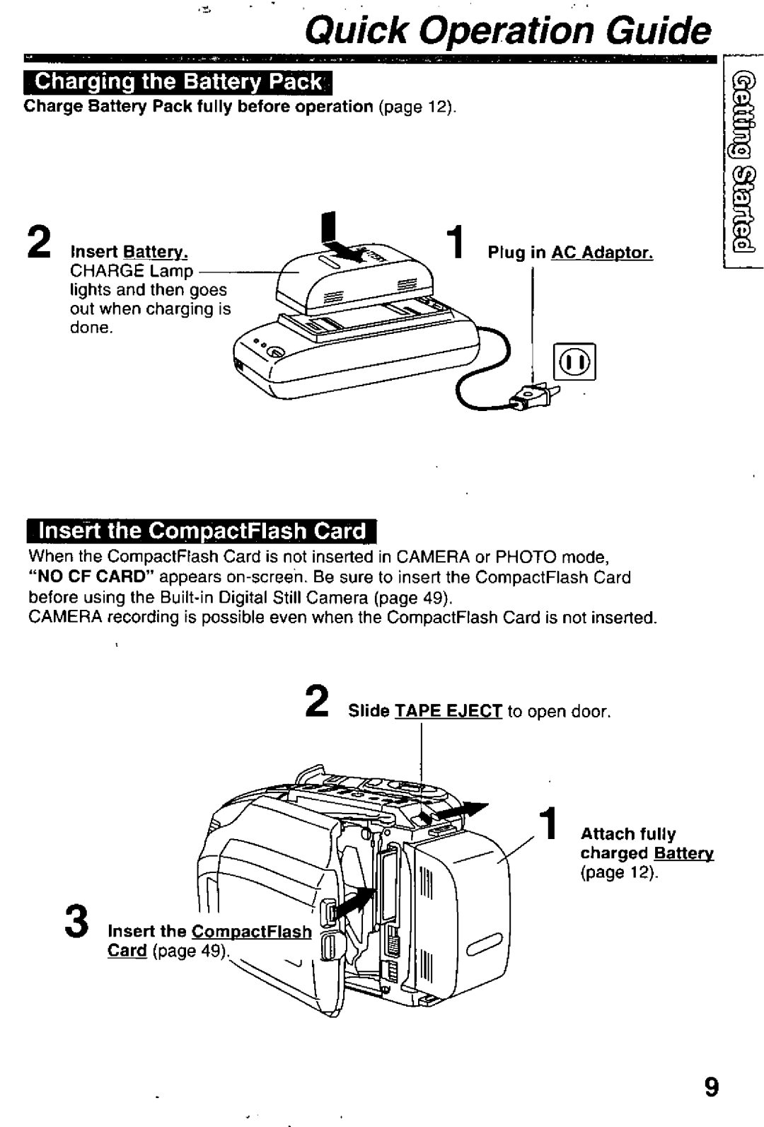 Panasonic PV-L780 manual 