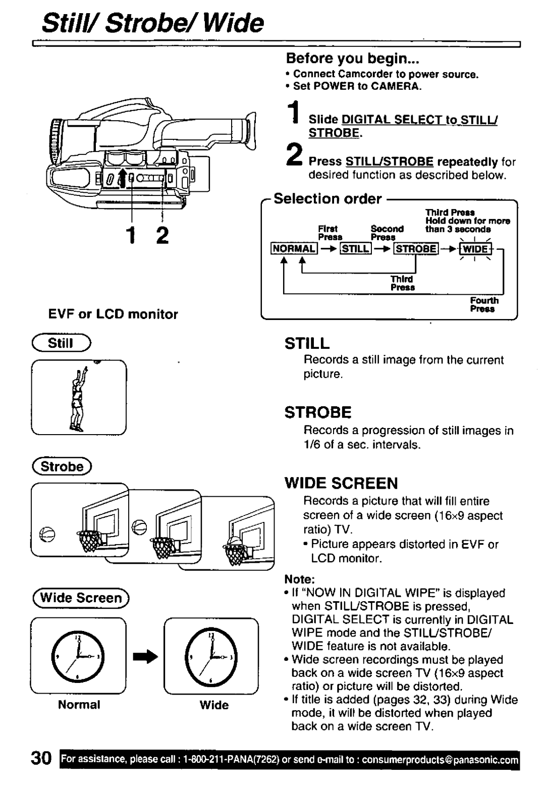 Panasonic PV-L781 manual 