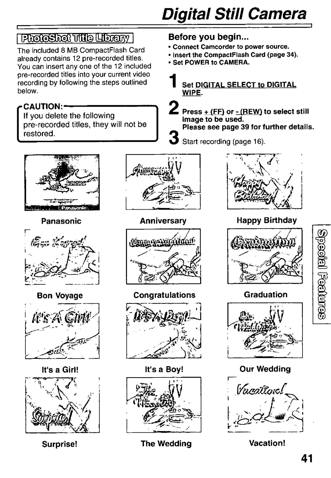 Panasonic PV-L781 manual 