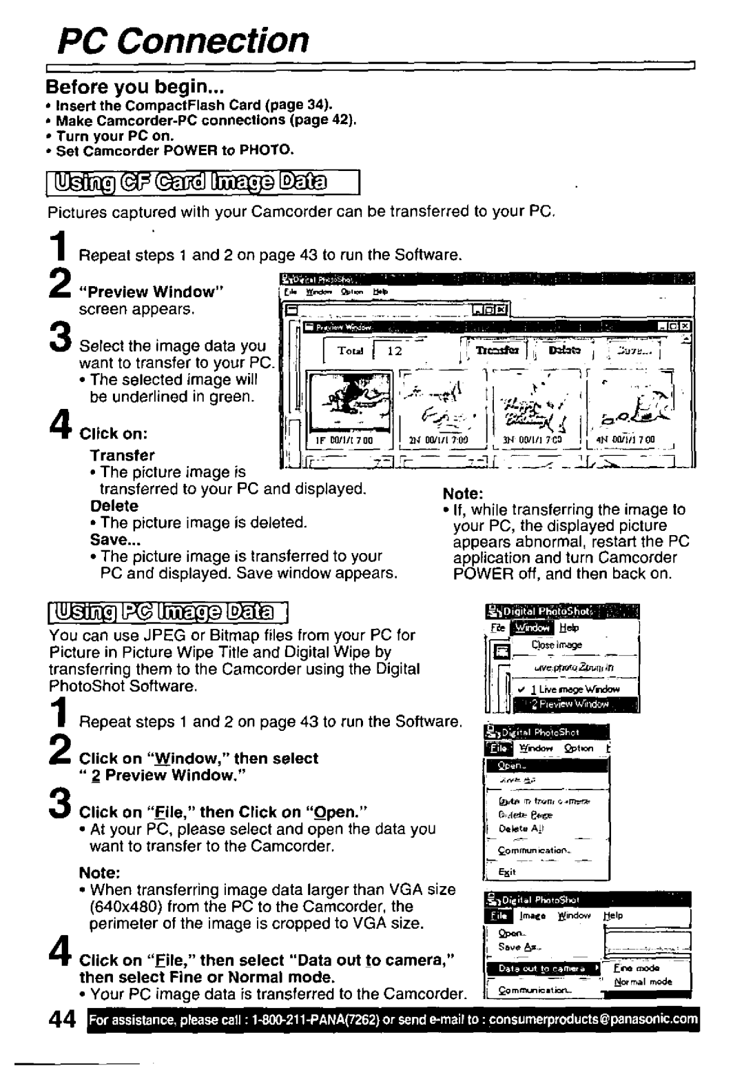 Panasonic PV-L781 manual 