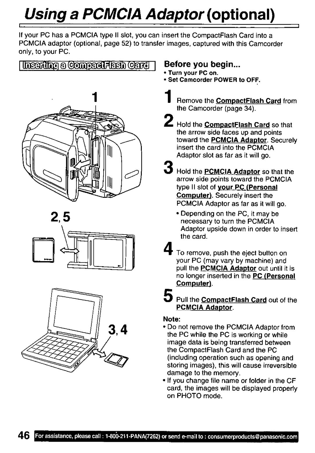 Panasonic PV-L781 manual 