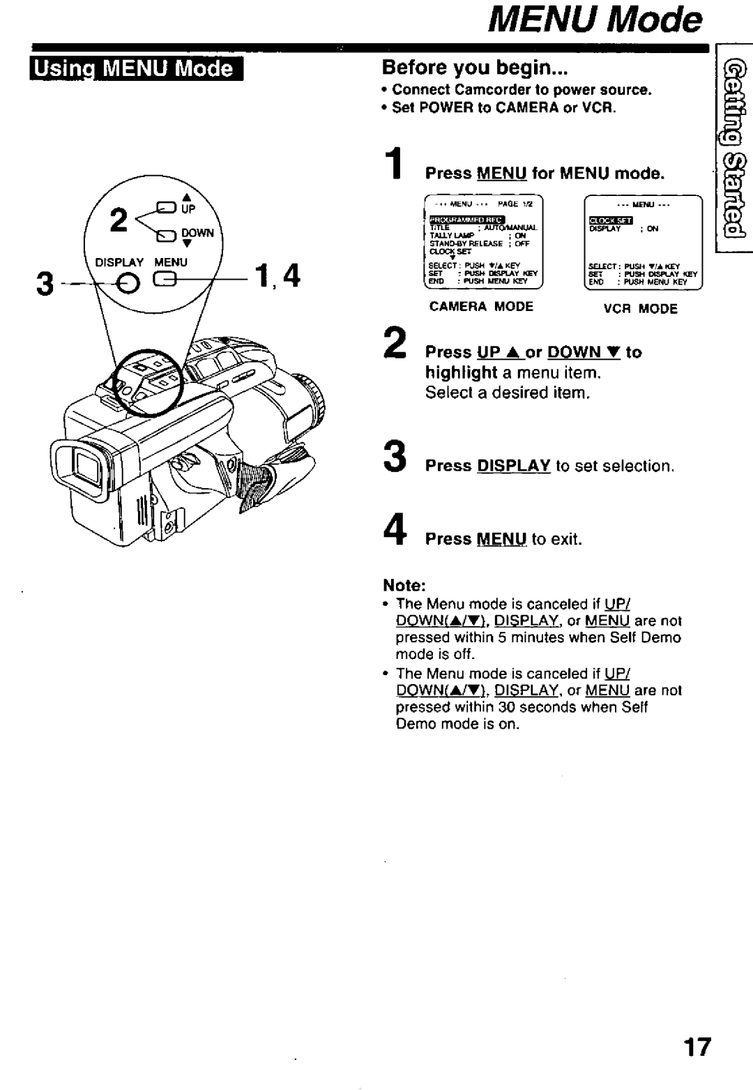 Panasonic PV-L850 manual 