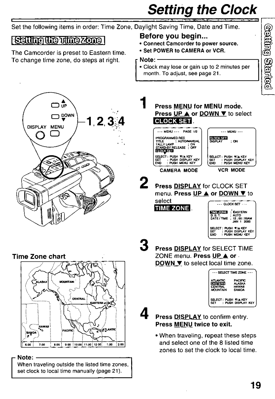 Panasonic PV-L850 manual 