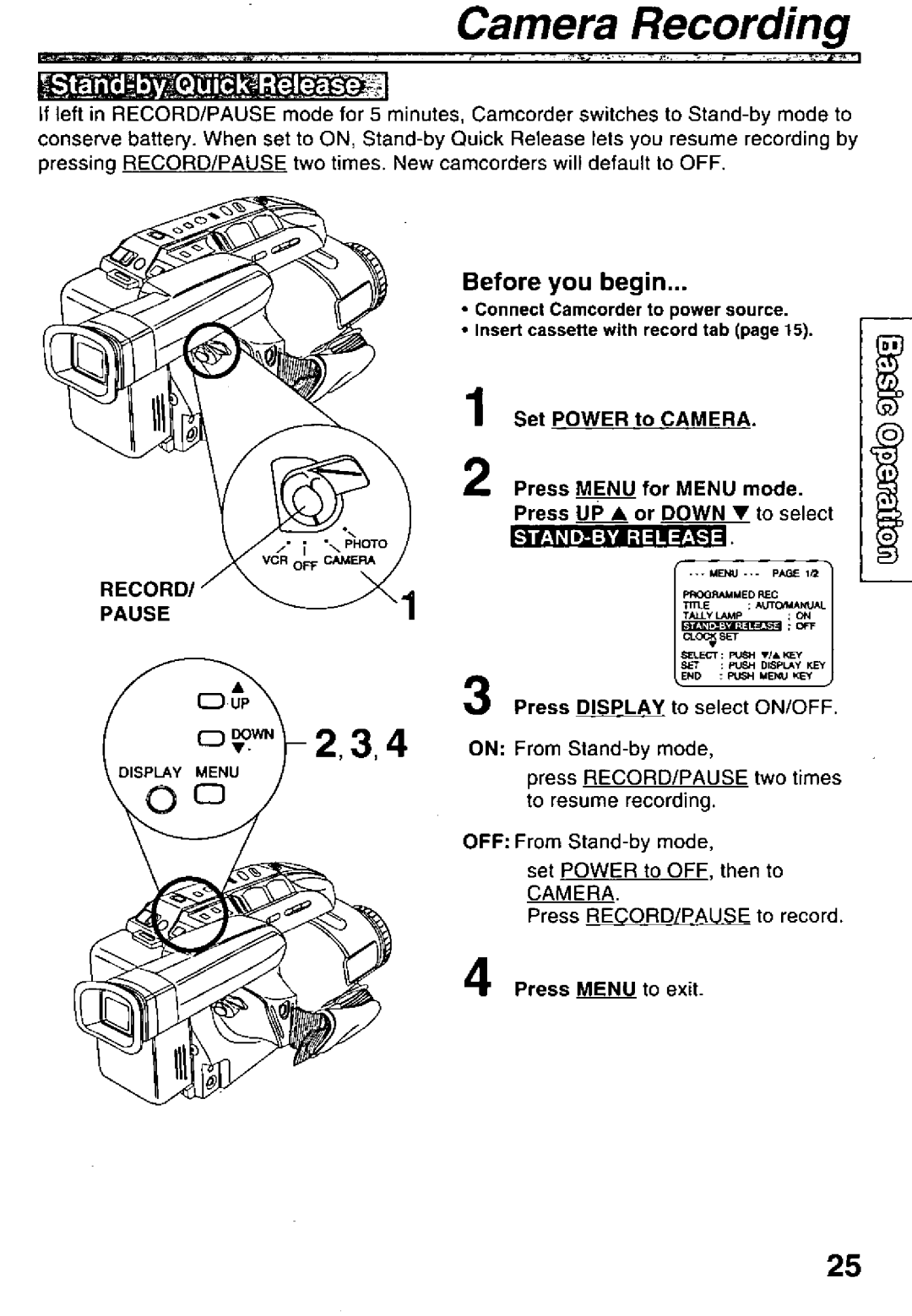 Panasonic PV-L850 manual 