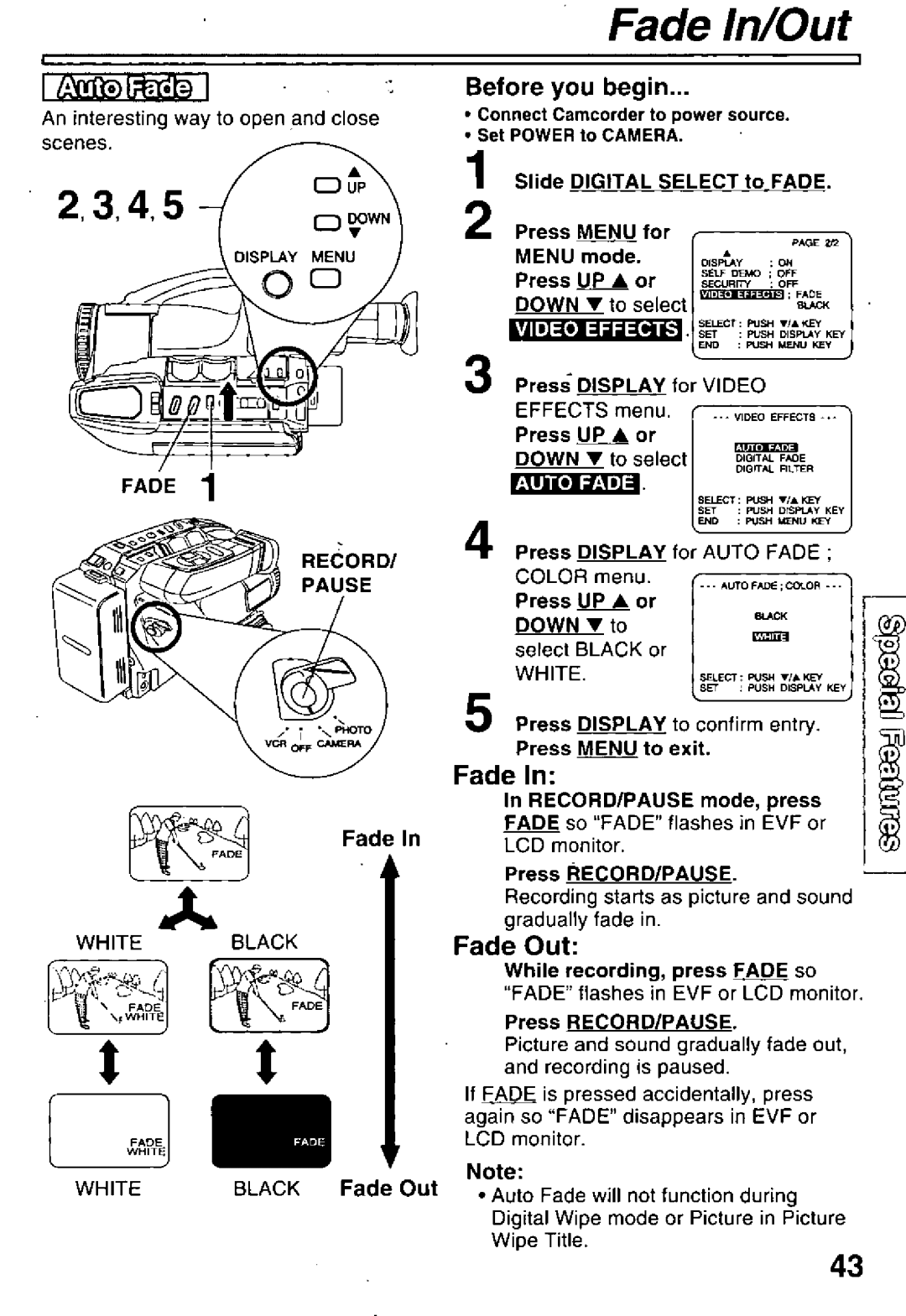 Panasonic PV-L850 manual 