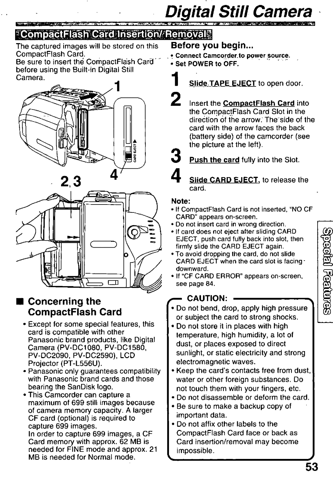 Panasonic PV-L850 manual 