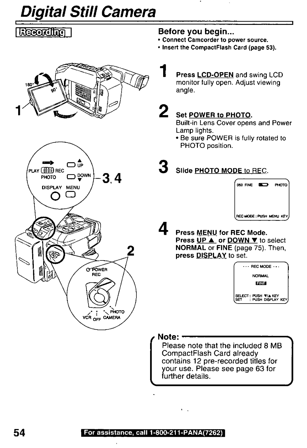 Panasonic PV-L850 manual 